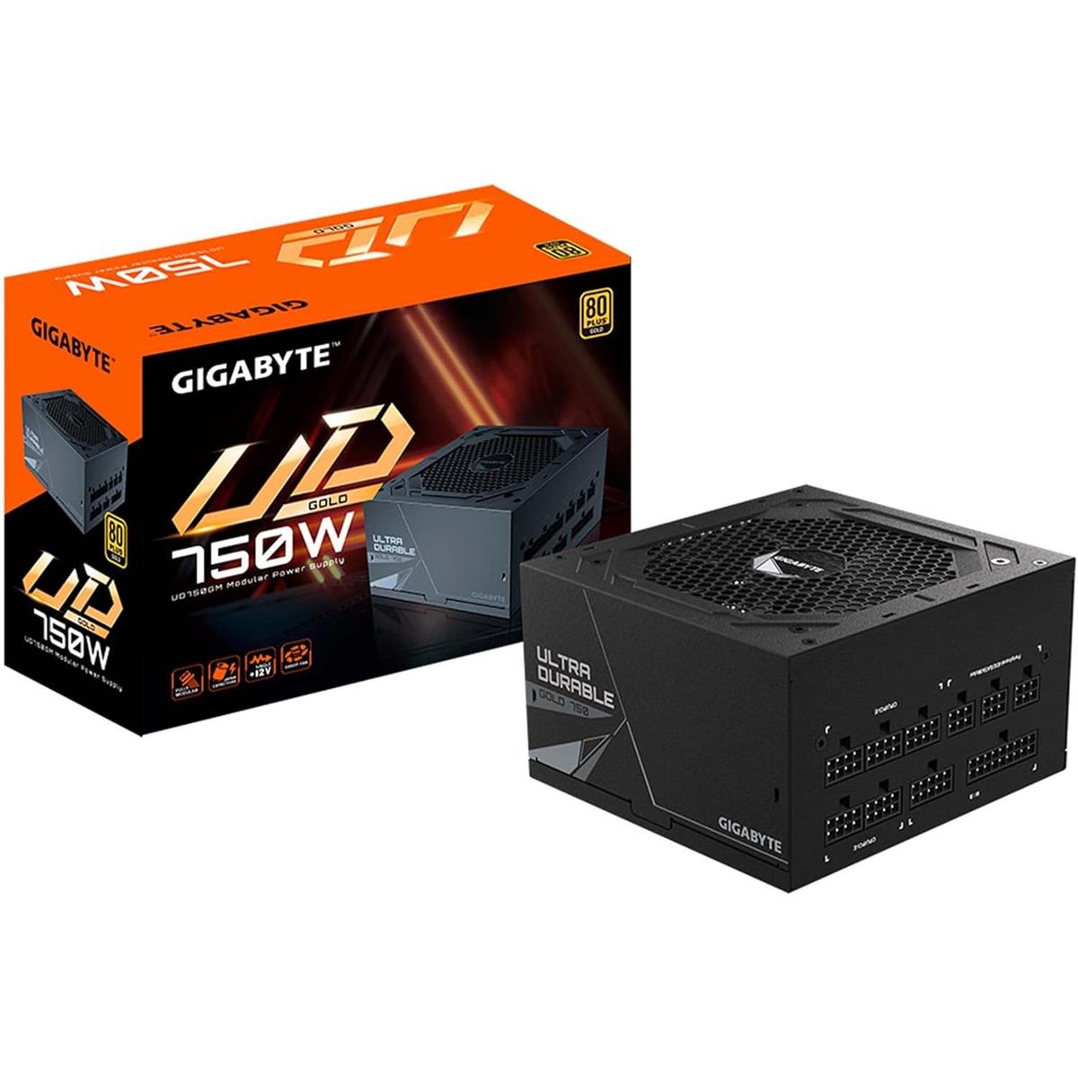 Gigabyte Power Supply UD750GM PG5 750 Watt 80+ Gold Gigabyte Power Supply UD750GM PG5 750 Watt 80+ Gold